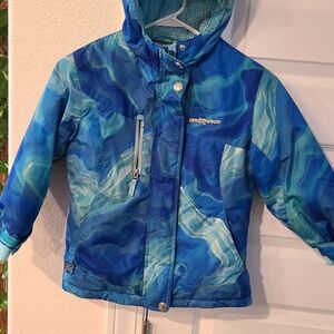 ZeroXposur Kids Puffer Jacket in Blue and Green